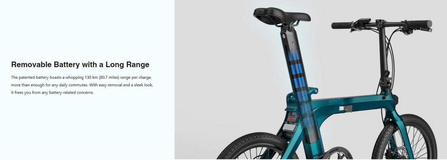 Fiido X Foldable Electric Bike