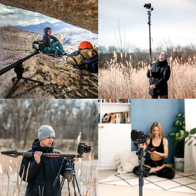 Moza - Slypod Pro - Professional Motorized 3 in 1 monopod