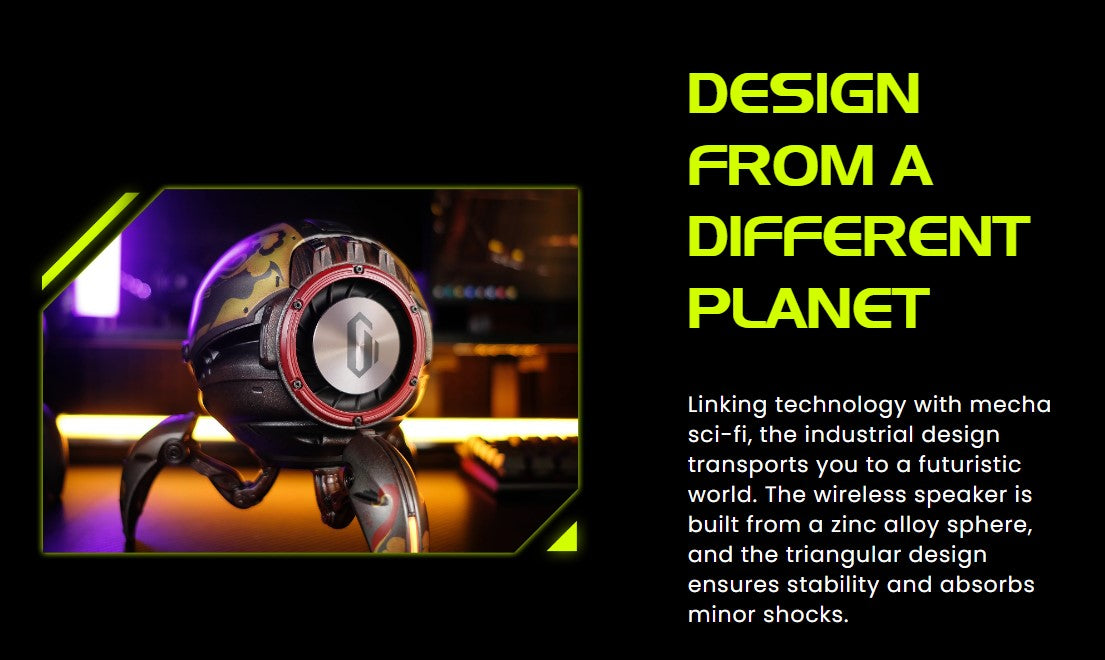 Gravastar - Mars Pro Bluetooth 5.0 Speaker
