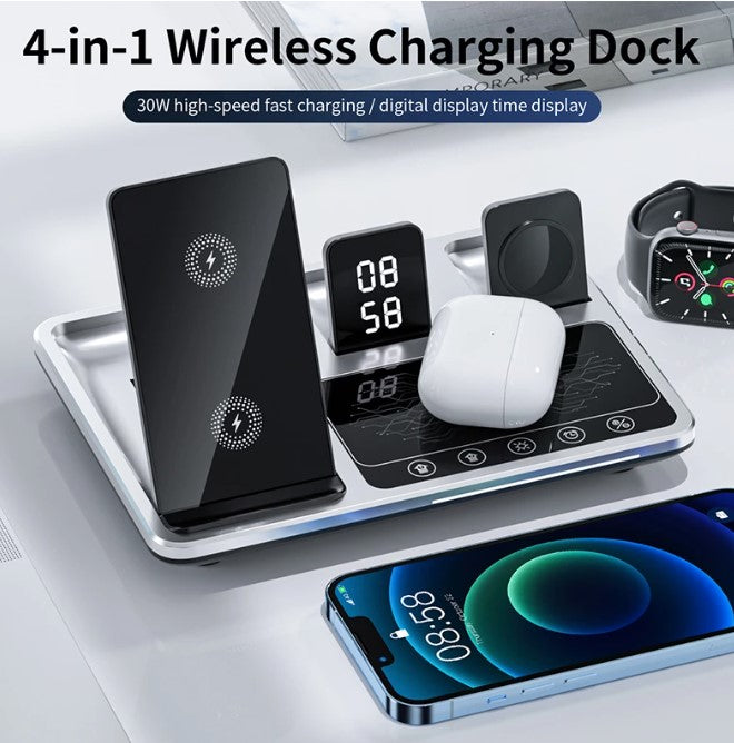 TGA-TDR11 -- Functional 4-in-1 Wireless Charging Station