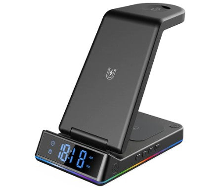 TGA-ZU20 ---- Wireless Charging Stand with Clock display and Light