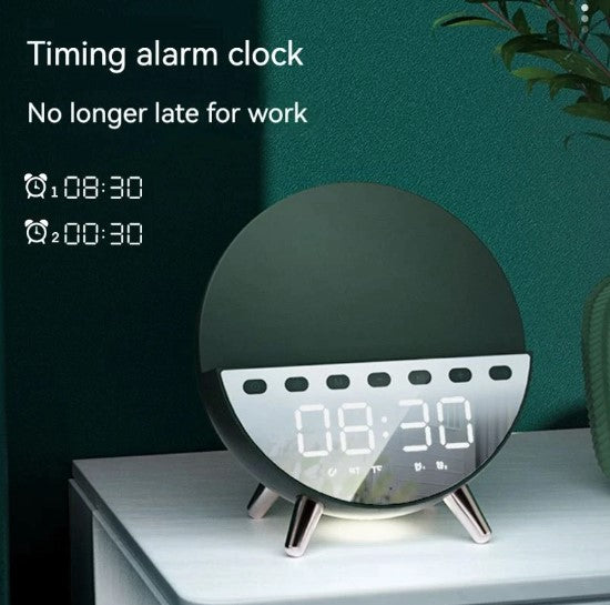 TGA-TDH15 --- Wireless Charging with clock/alarm setting and Bluetooth Speaker