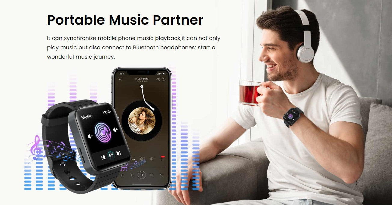 Kospet Magic 3S --- Bluetooth Calling Smartwatch (with build-in flashlight)