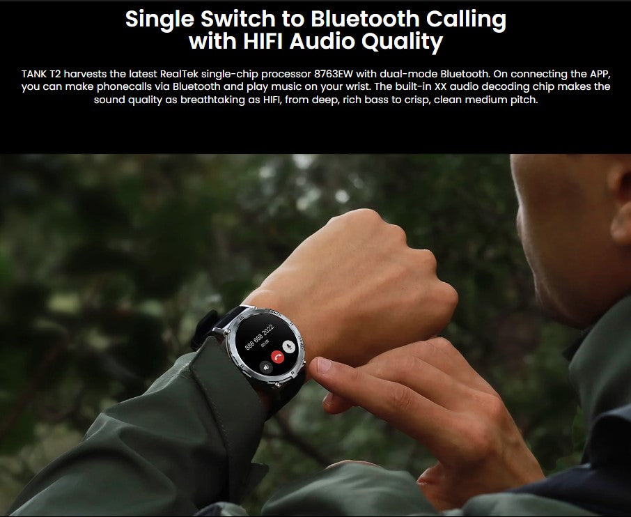 Kospet --- Tank T2 -- Rugged Smartwatch