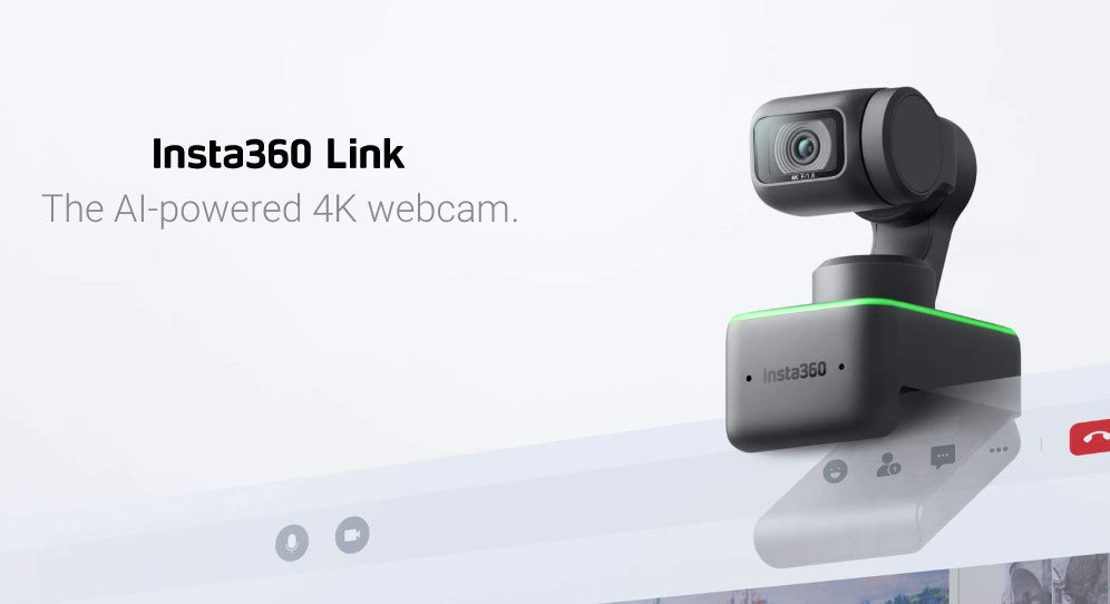 Instag 360 -- Link --- Advance AI-Powered 4K Webcam (3 axis gimbal lens) -Standalone model