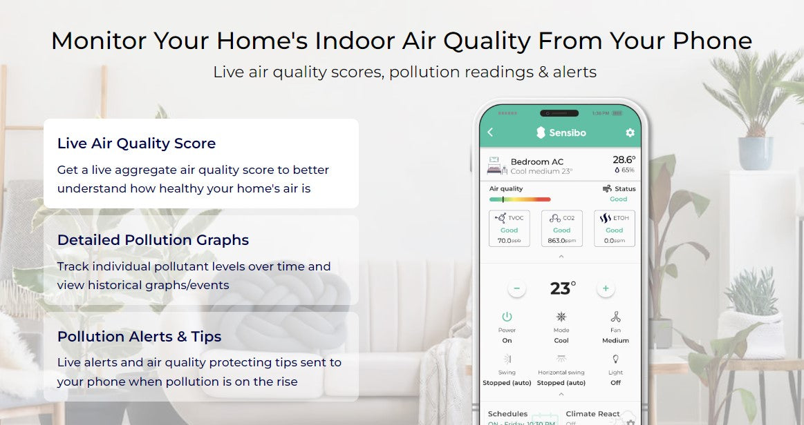 Sensibo Element -- An Advance Indoor Air Quality Monitor