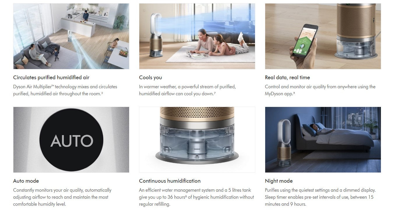 Dyson --- Smart Purifier and Humidifier