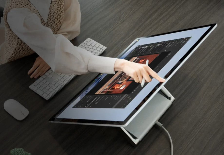 Microsoft -- Studio 2+ Desktop computer with 28" Touchscreen