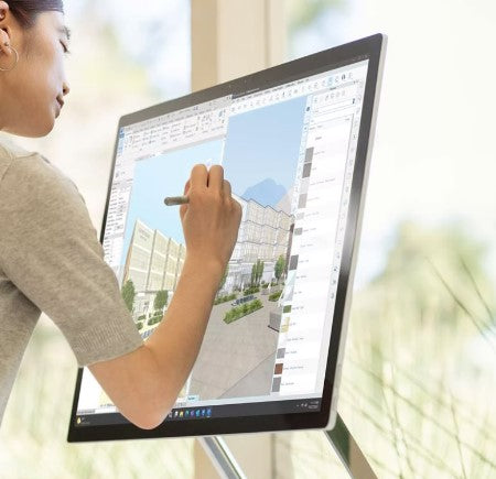 Microsoft -- Studio 2+ Desktop computer with 28" Touchscreen