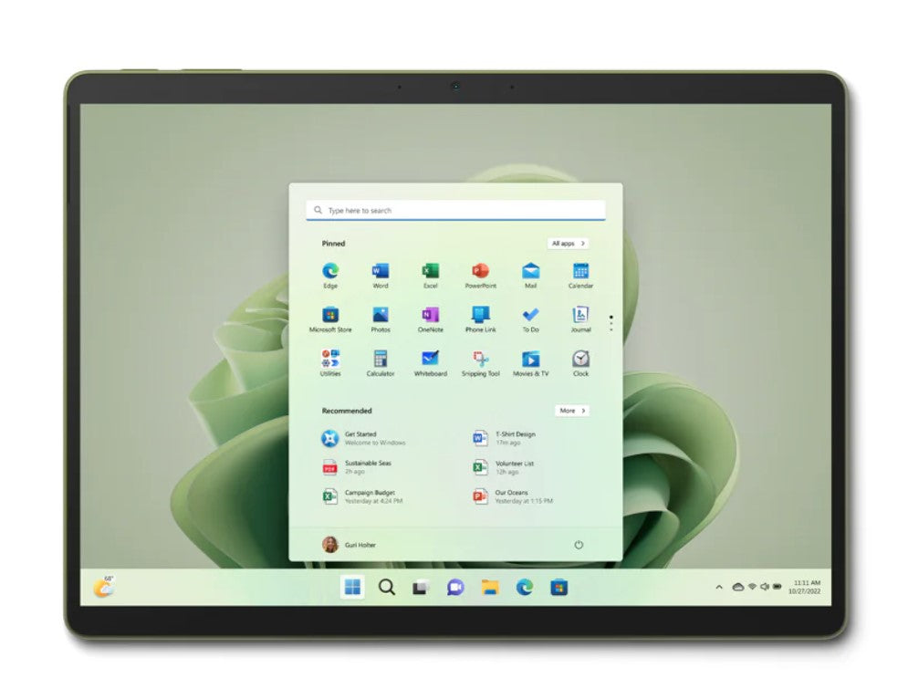 Microsoft --- Surface Pro 9 Tablet 13" Touchscreen