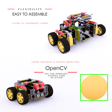 Wifi smart robot car kit