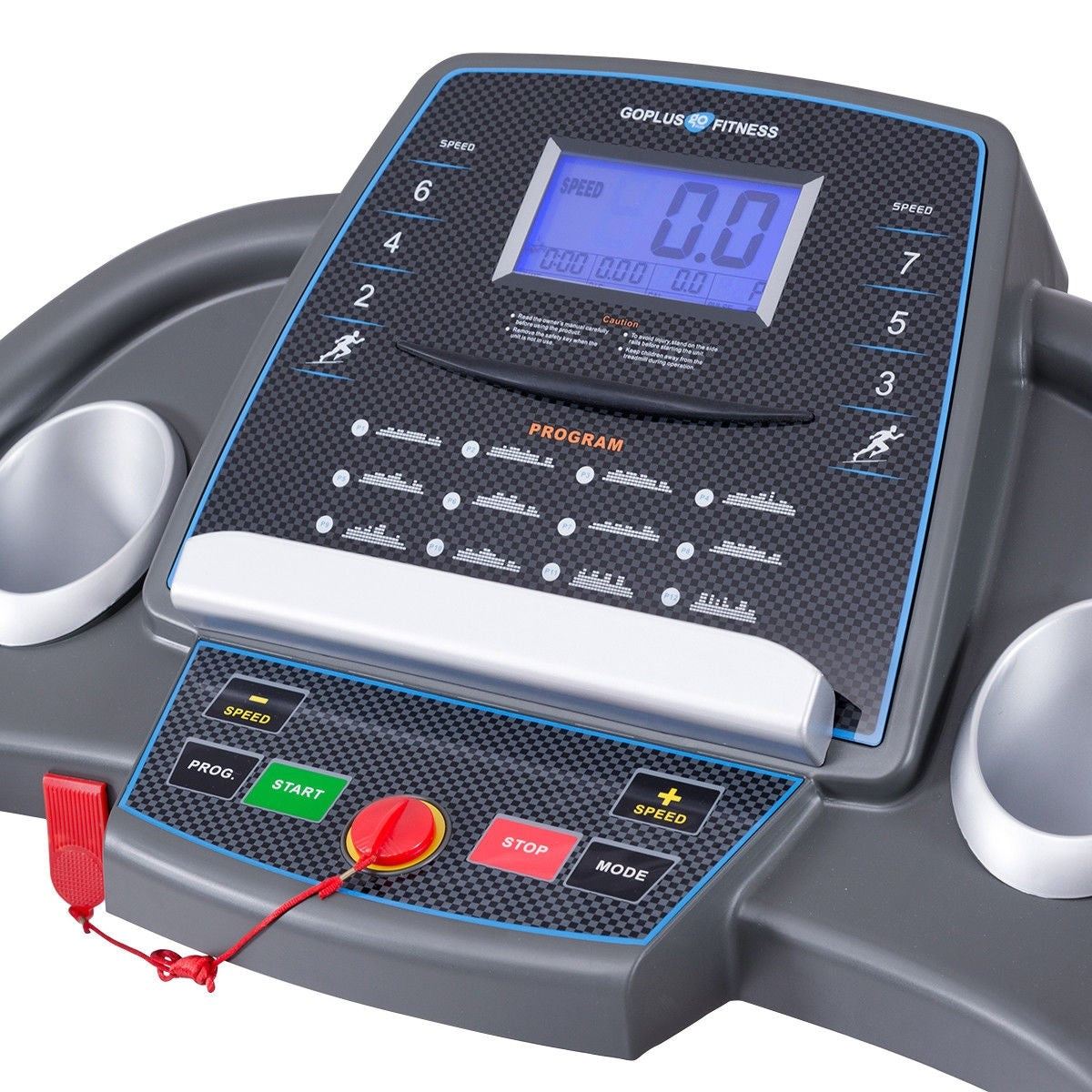 2.25HP Motorized - Electric Treadmill - Foldable with LCD Screen