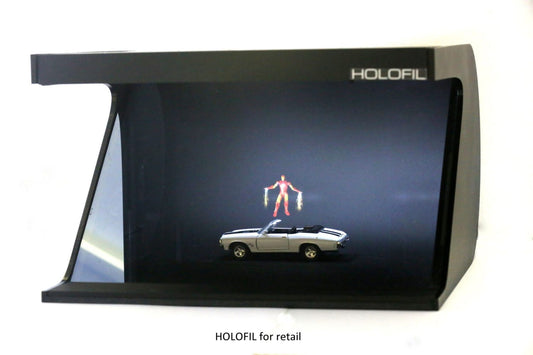 Holographic LCD Display with Bluetooth interactive App.