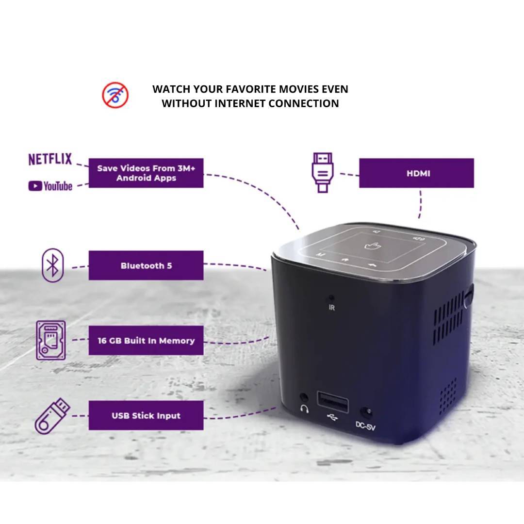 PIQO -- Smart Mini projector