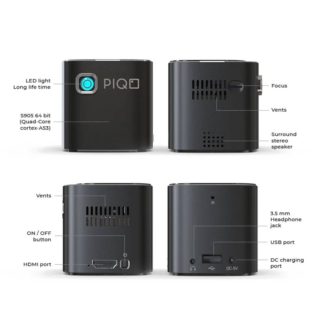 PIQO -- Smart Mini projector