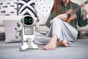 A Dancing Robot with Bluetooth Speaker and programable controls