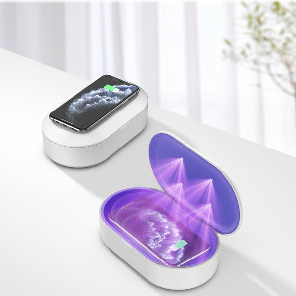 UV-LightBox - Sterilization Box with Wireless Phone Charger
