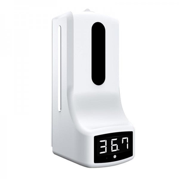 Non-contact Sanitizer Dispenser with Infrared Thermometer