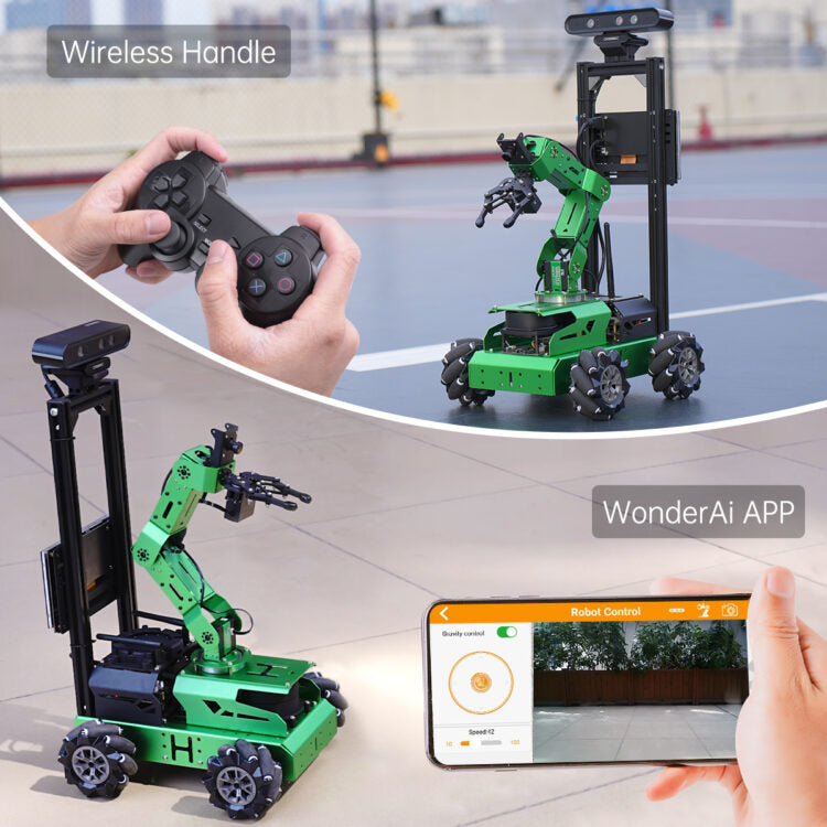 Hiwonder - JetAuto Pro - Robot car with Robotic Arm (Advance Edition)