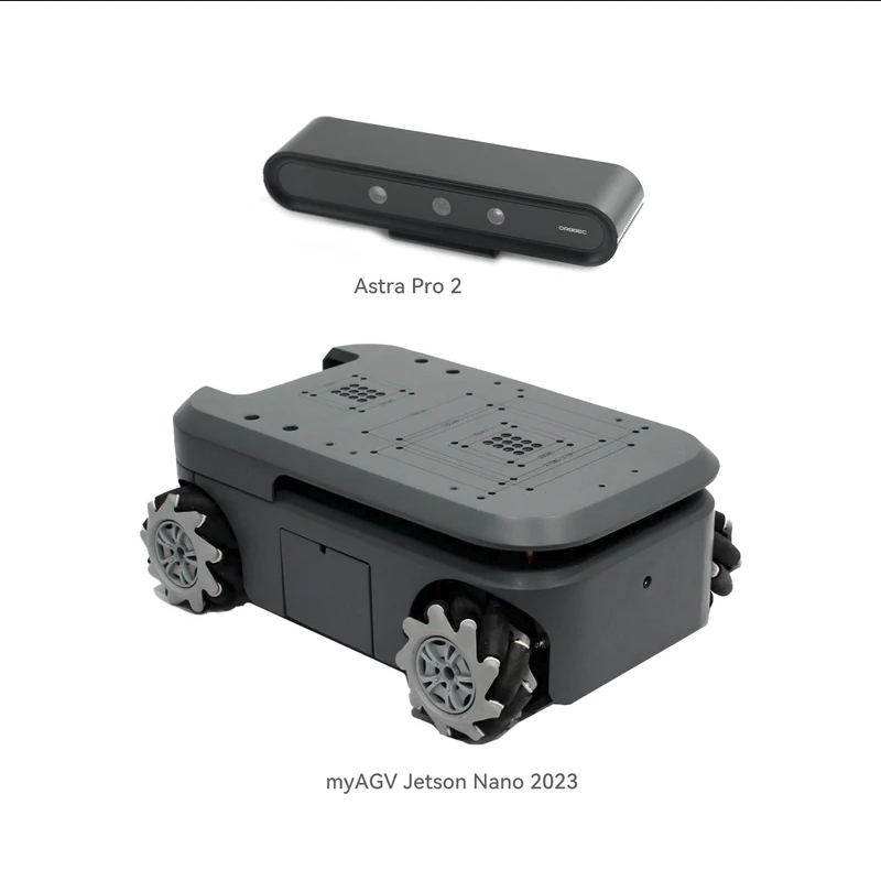 MyAGV 2023 - Jetson Nano - Autonomous Smart Mobile 4-Wheel Drive Navigation Vehicle