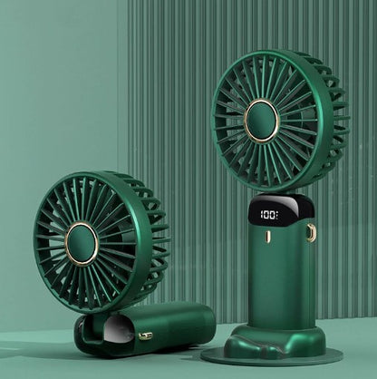 TGF-P-F18 Portable Fan with Display and adjustable Head