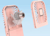TGF-HF30 --- Portable Fan with 3000 mAh Power Bank, Phone Holder and Power Display