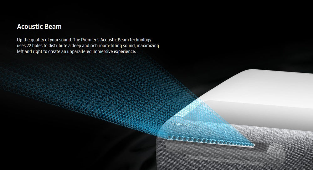 Samsung - Premiere LSP9T - Premium Laser Projector