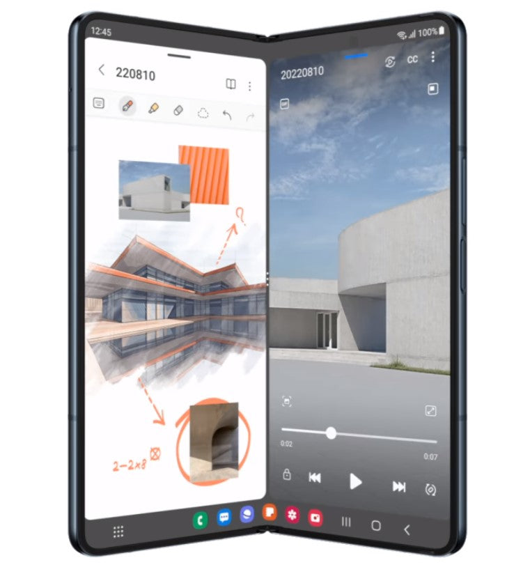 Samsung - Galaxy Z Fold 4 - Foldable Smart Phone