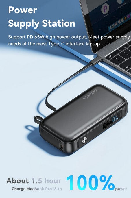 Essager - 15000 mAh - 65W Power Bank