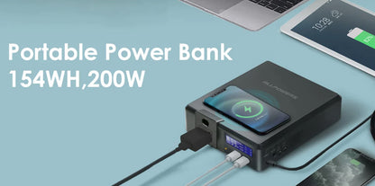 Allpowers  - S200 Portable Power Bank (41600mAh) with AC output