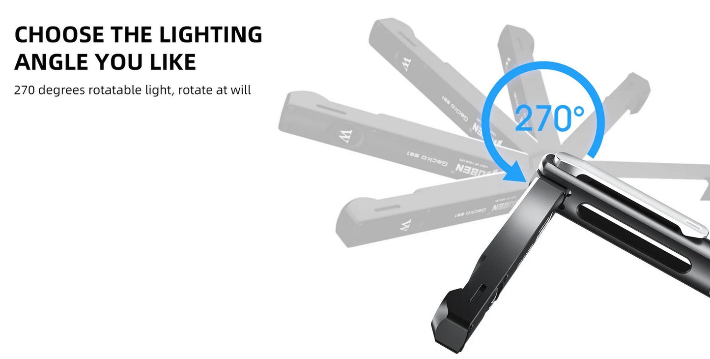 Wuben --- E61 Rechargeble EDC Pen light with standard pen heads, and LED light (IP66 water proof rating))