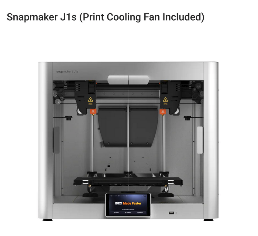 Snapmaker --- J1S High Speed IDEX 3D Printer