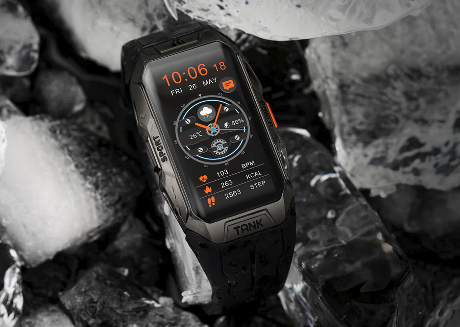 Kospet - Tank X1  Rugged Smart Watch