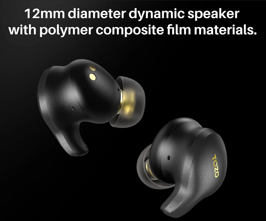 TOZO - Golden X1  Bluetooth 5.3 Earbuds