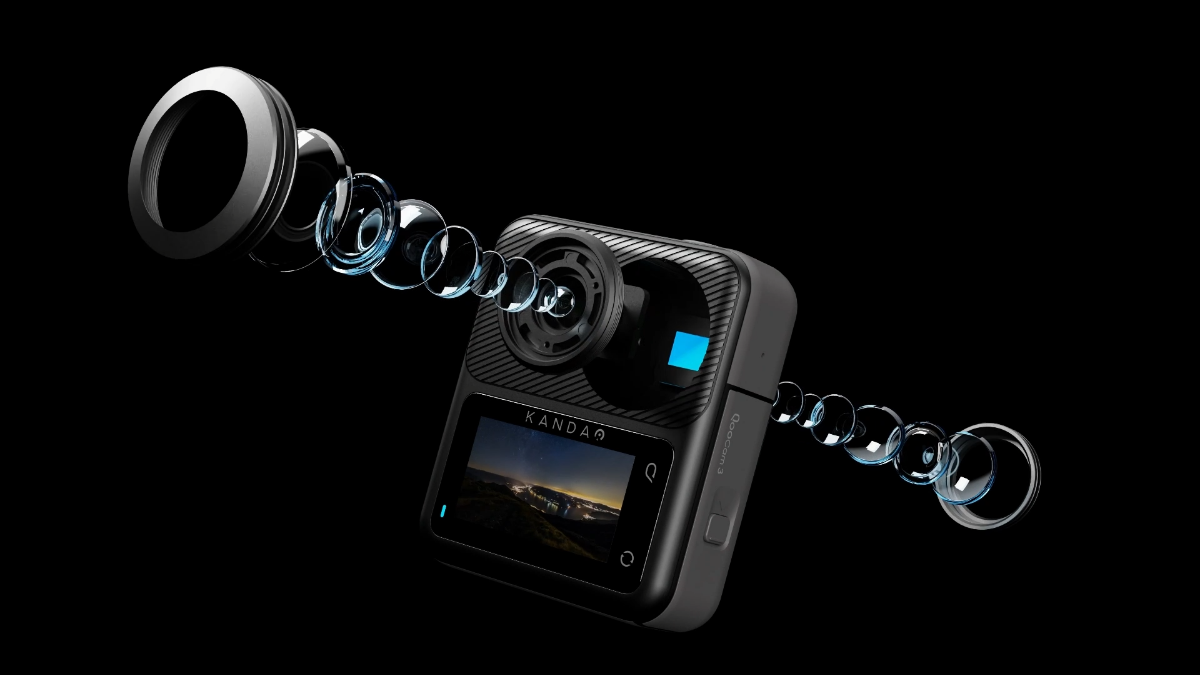 QoCam3  - 360 Degree Action Camera