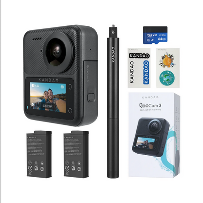 QoCam3  - 360 Degree Action Camera