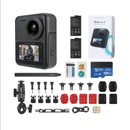 QoCam3  - 360 Degree Action Camera