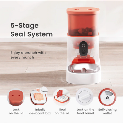 Smart Pet Feeder with WiFi - 3L