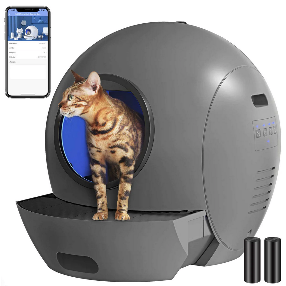 Cat Self Cleaning - Litter Box