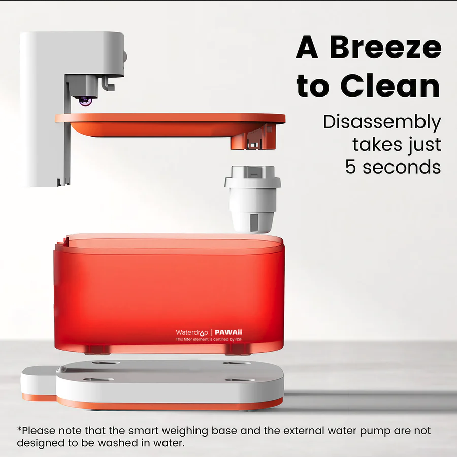Wireless Pet Water Fountain Pro - With UV Sterilization and Smart App