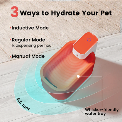 Wireless Pet Water Fountain Pro - With UV Sterilization and Smart App