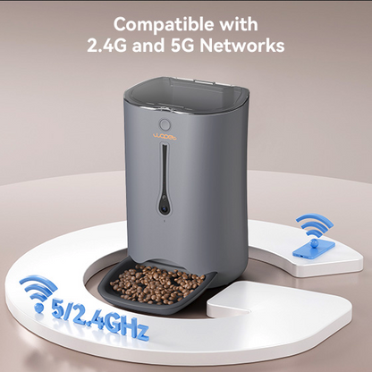 Pioneer Plus -7L - Automatic Wifi Dog Food Dispenser / Cat Feeder with Camera