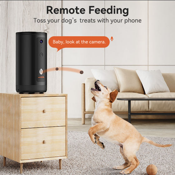 Guardian Dog Treat Dispenser  with 1080P Full HD Camera