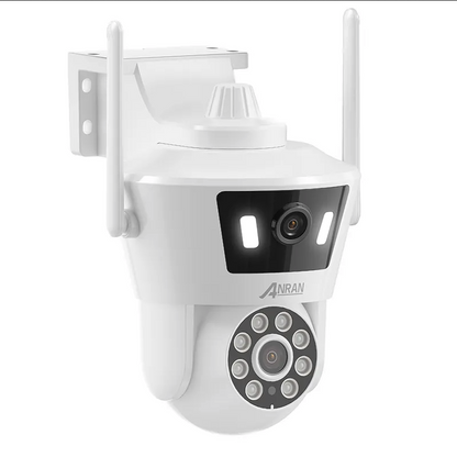 P7 - Dual Lens - 4MP WiFi Surveillance Camera with Night vision and Motion Detection