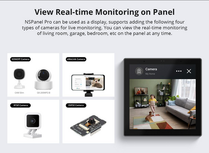 Sonoff - NS Panel PRO - An advance Zigbee Hub smart home control panel with WiFi - (for Sonoff devices)