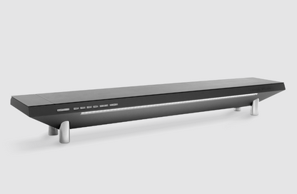 Studio - Desktop Monitor Stand with Adjustable Lighting with Power Access and Cable Management