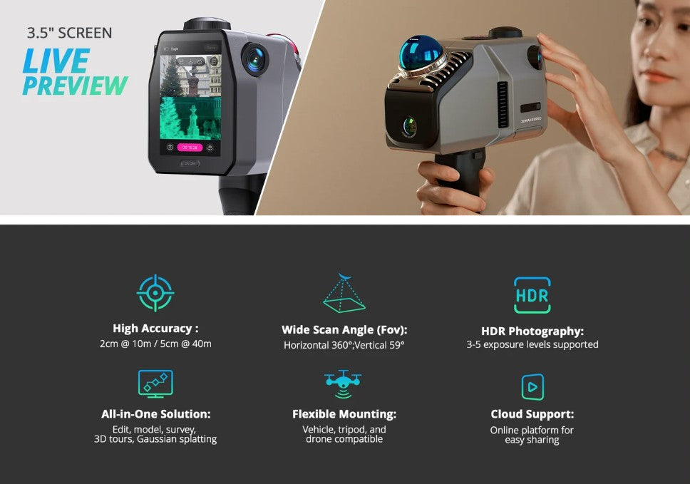3DMakerpro - Eagle LiDAR Scanner