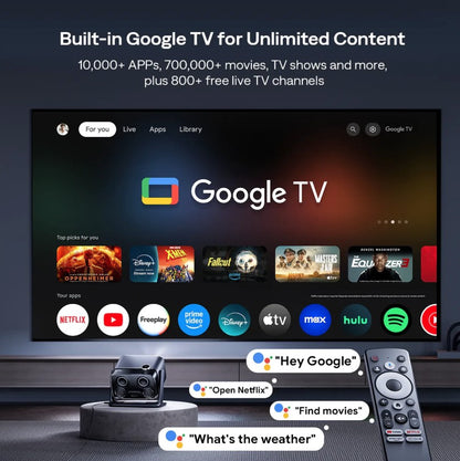 Boom Mini - Smart Google TV Projector