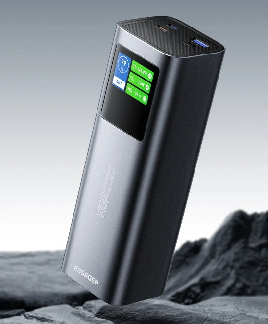 27000  mAh - 140W Power Bank with Color Display