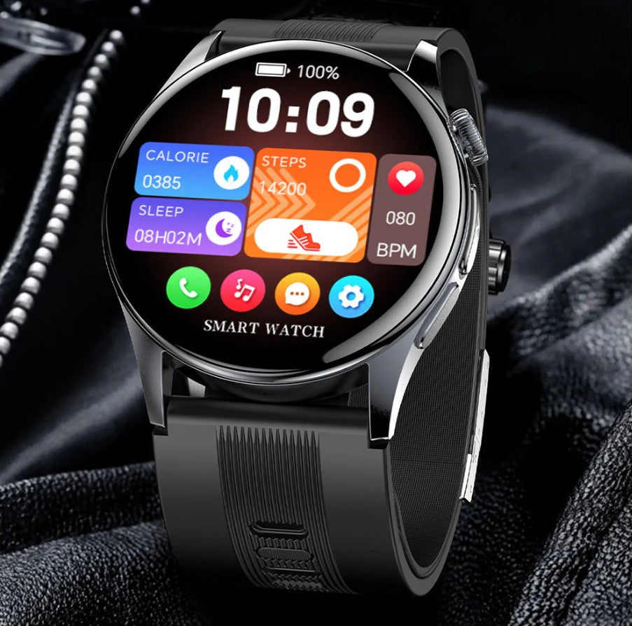 Bearscome Max 6  Smartwatch with Air-pump blood mearsuring band